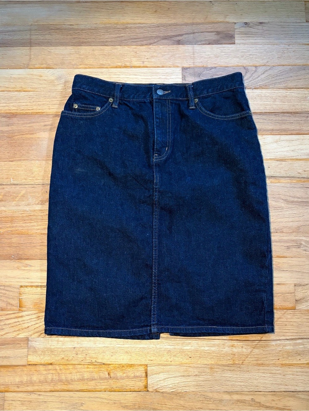 Lauren Jeans Co Ralph Lauren Sz 6 Dark Wash Jean Skirt